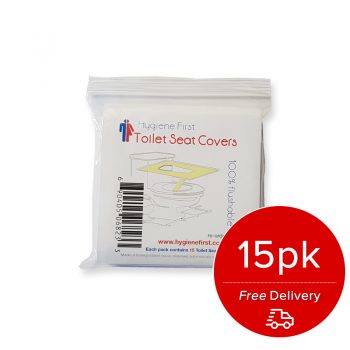 Disposable Toilet Seat Covers – 15pk
