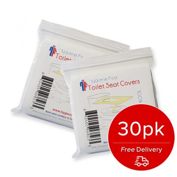 Disposable Toilet Seat Covers – 2 x 15pk